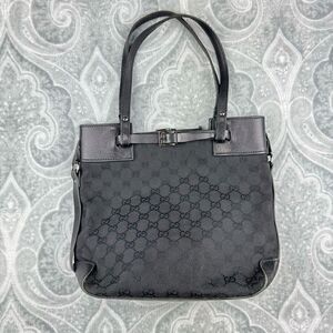 Womens Gucci GG Canvas Tote